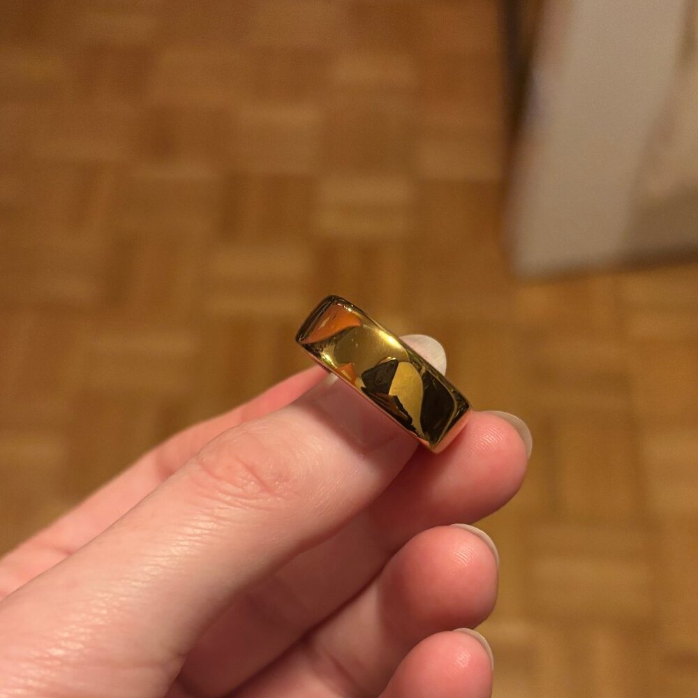 NEW Oura Ring - Generation 3, Style: Horizon, Color: Gold, Size US8